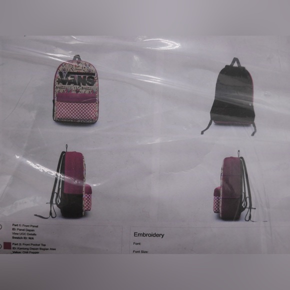 *RARE* Stranger Things Vans Backpack NWT! - Picture 3 of 5